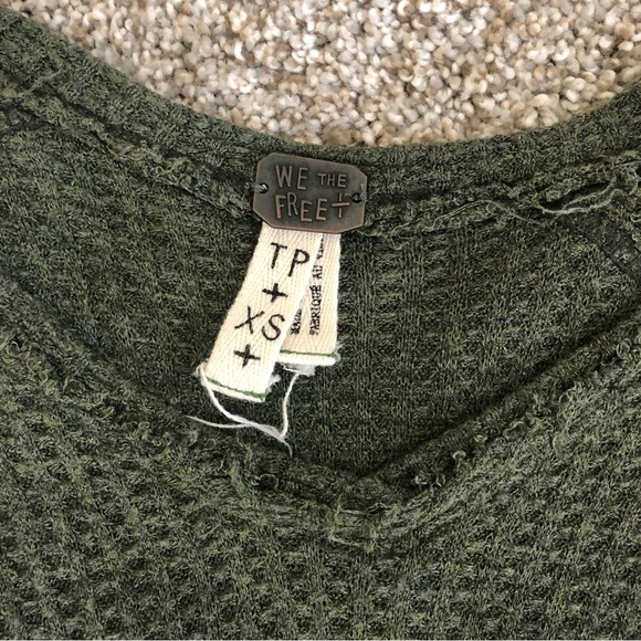 We the Free waffle knit top - Picture 5 of 5